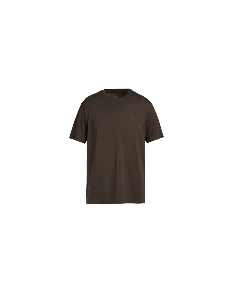 Armani Exchange TOPS - T-shirtsauf YOOX.COM Schokobraun