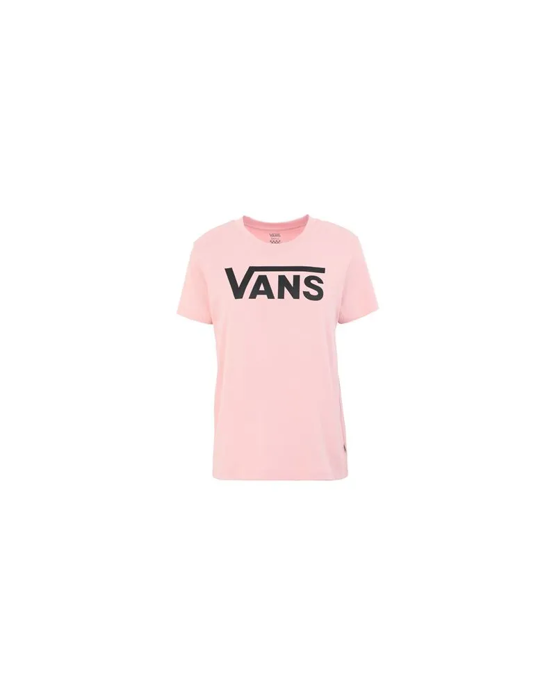 Vans WM FLYING V CREW TEE   - TOPS - T-shirtsauf YOOX.COM Rosa