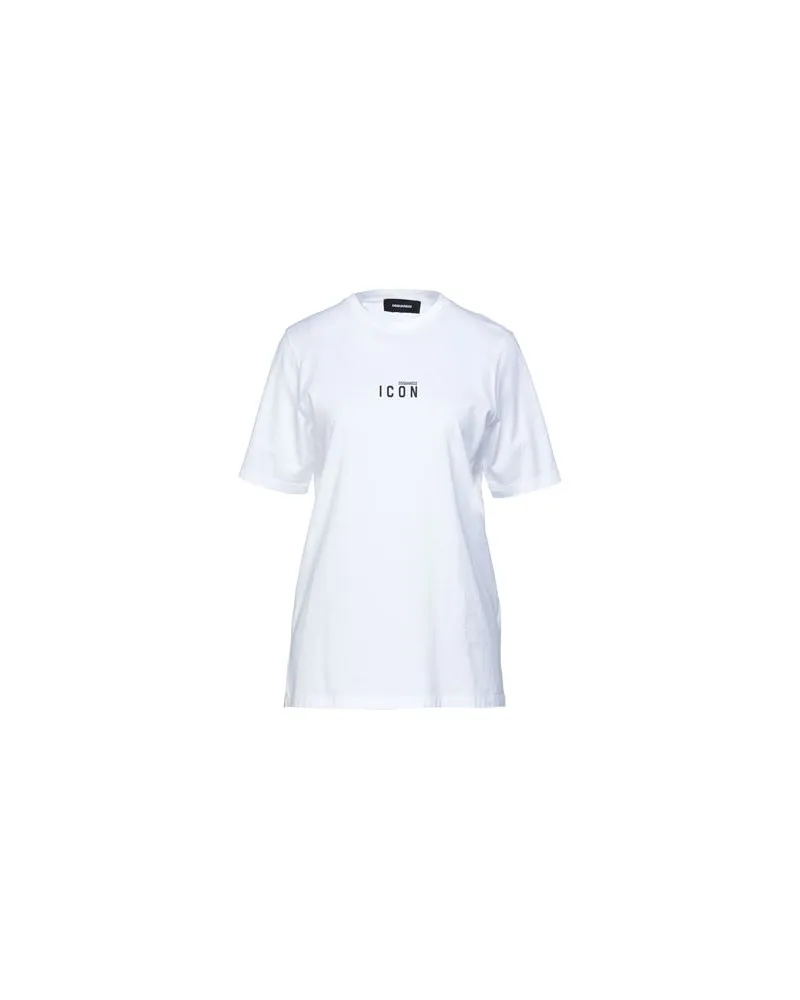 Dsquared2 ICON - TOPS - T-shirtsauf YOOX.COM Weiß