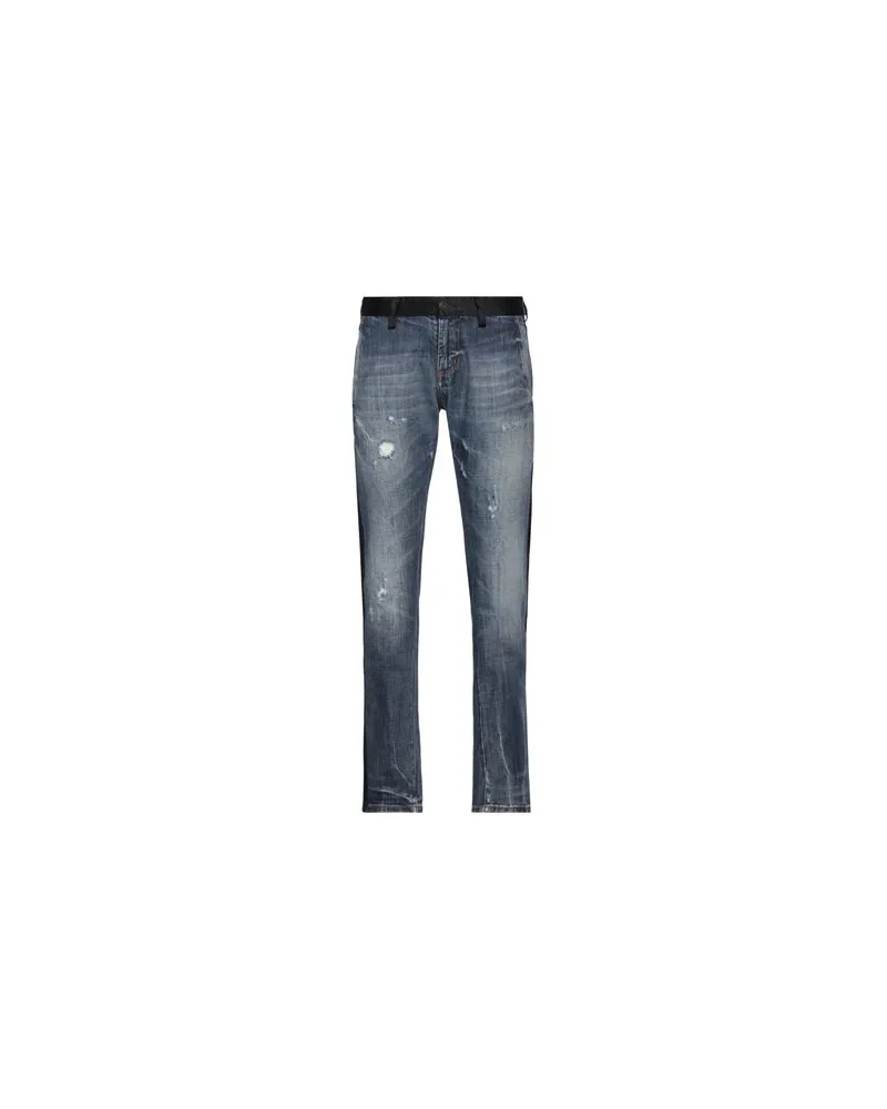 Paolo Pecora Milano HOSEN & RÖCKE - Jeanshosenauf YOOX.COM Blau