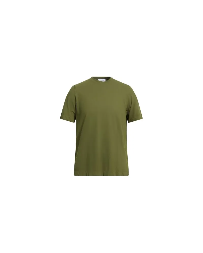 Alpha Studio TOPS - T-shirtsauf YOOX.COM Militärgrün