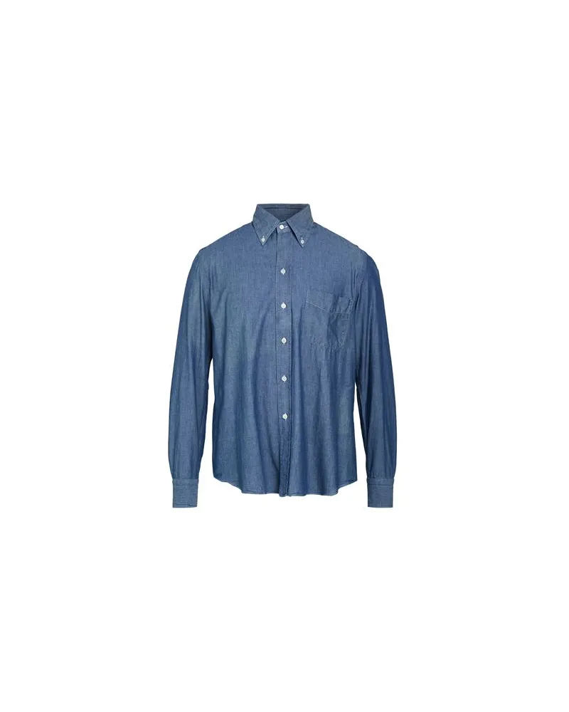 Salvatore Piccolo TOPS - Hemdenauf YOOX.COM Blau