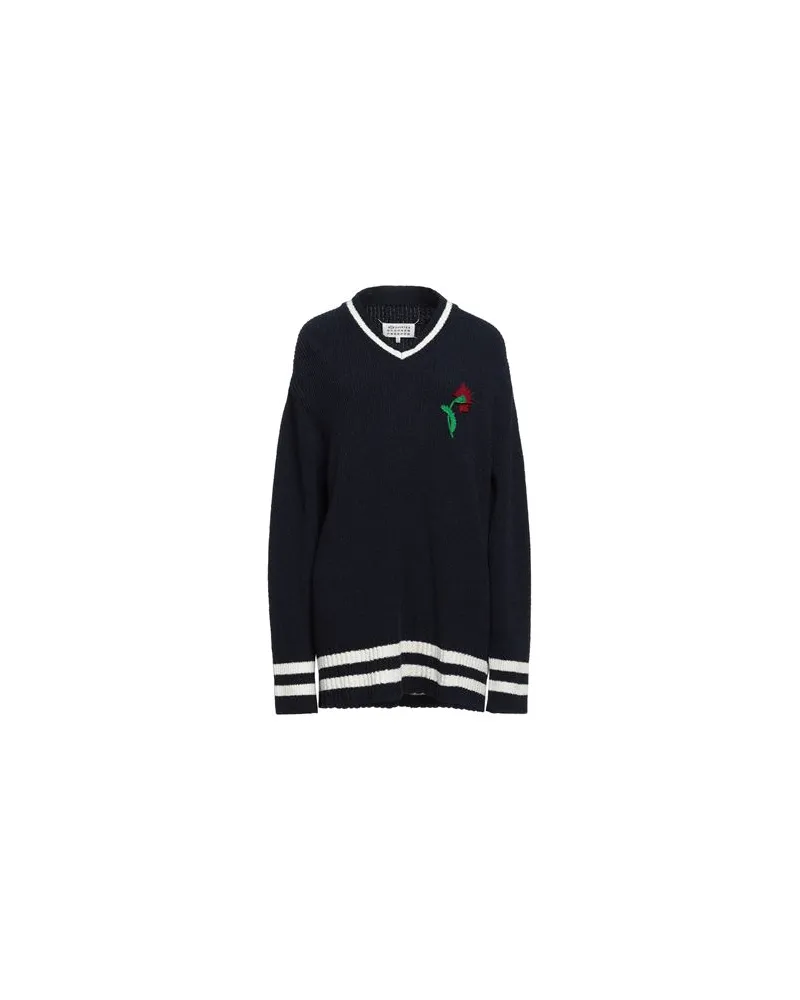 Maison Margiela STRICKWAREN - Pulloverauf YOOX.COM Nachtblau