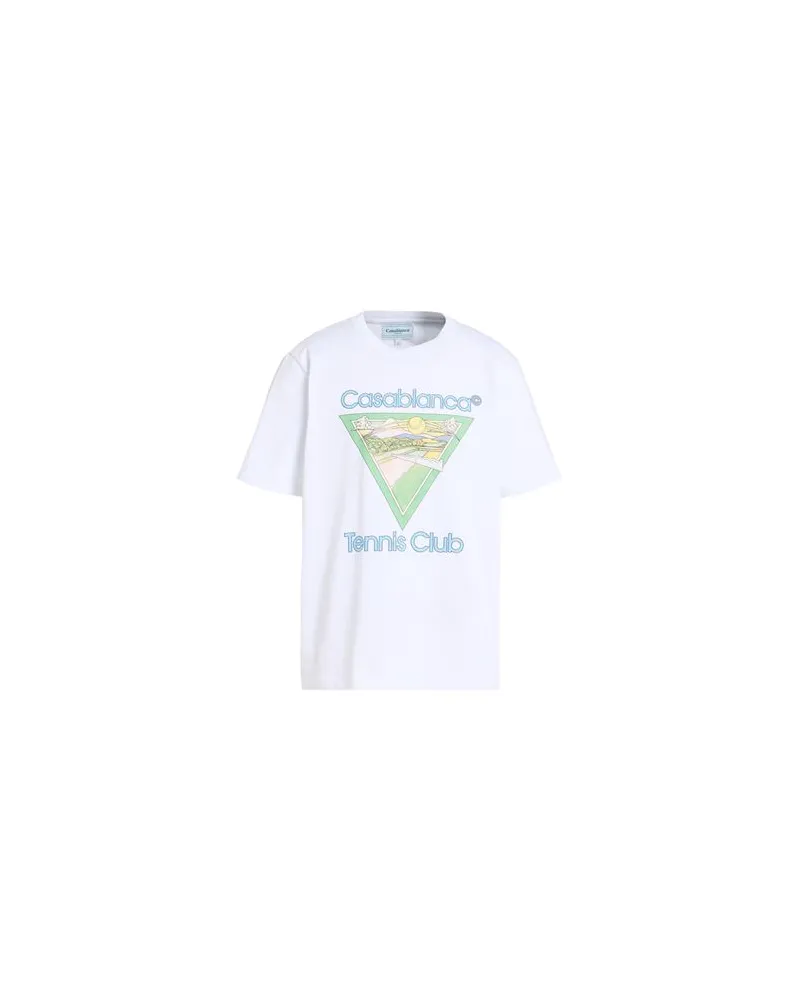 Casablanca Paris TOPS - T-shirtsauf YOOX.COM Weiß