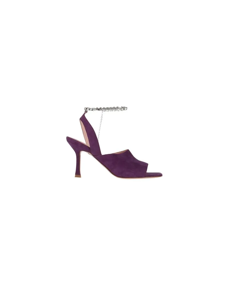 Anna F. SCHUHE - Sandalenauf YOOX.COM Violett