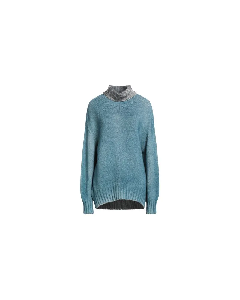 ARAGONA STRICKWAREN - Rollkragenpulloverauf YOOX.COM Aquamarin