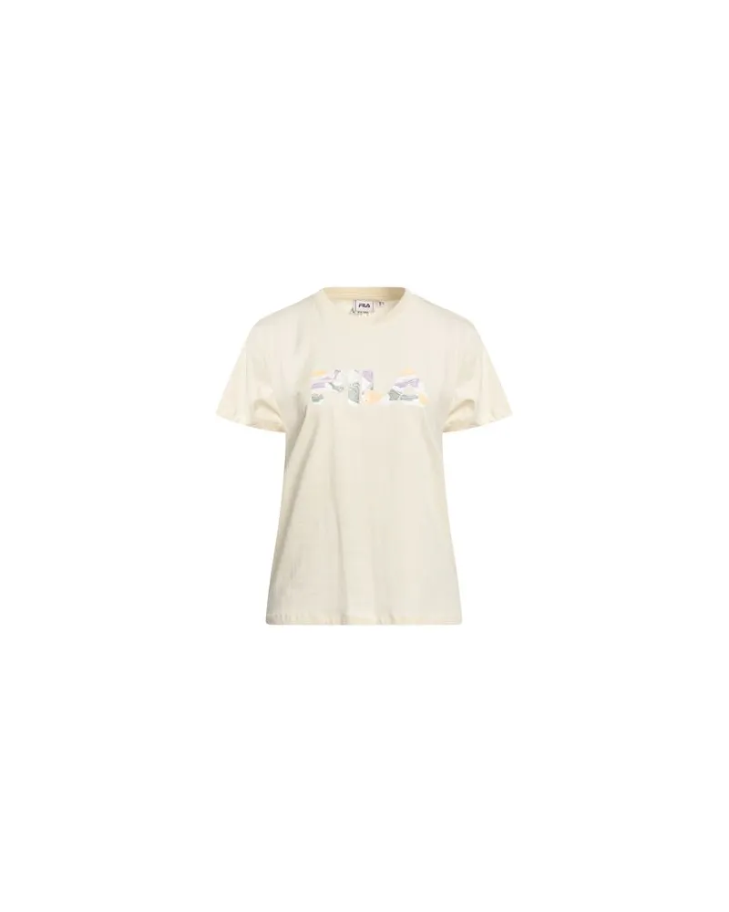 Fila TOPS - T-shirtsauf YOOX.COM Pastellgelb