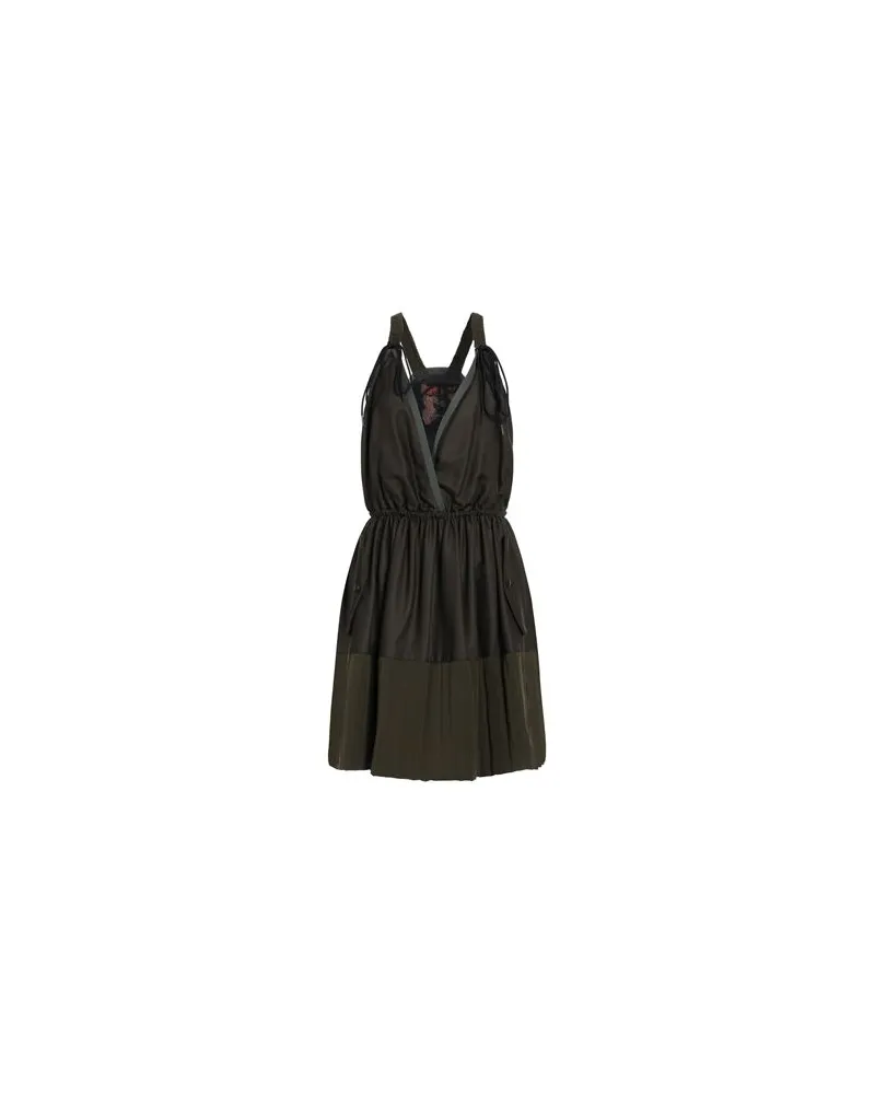 Emporio Armani KLEIDER - Mini-Kleiderauf YOOX.COM Militärgrün