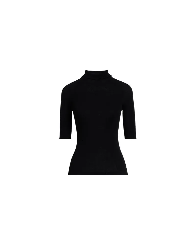 Majestic STRICKWAREN - Rollkragenpulloverauf YOOX.COM Schwarz