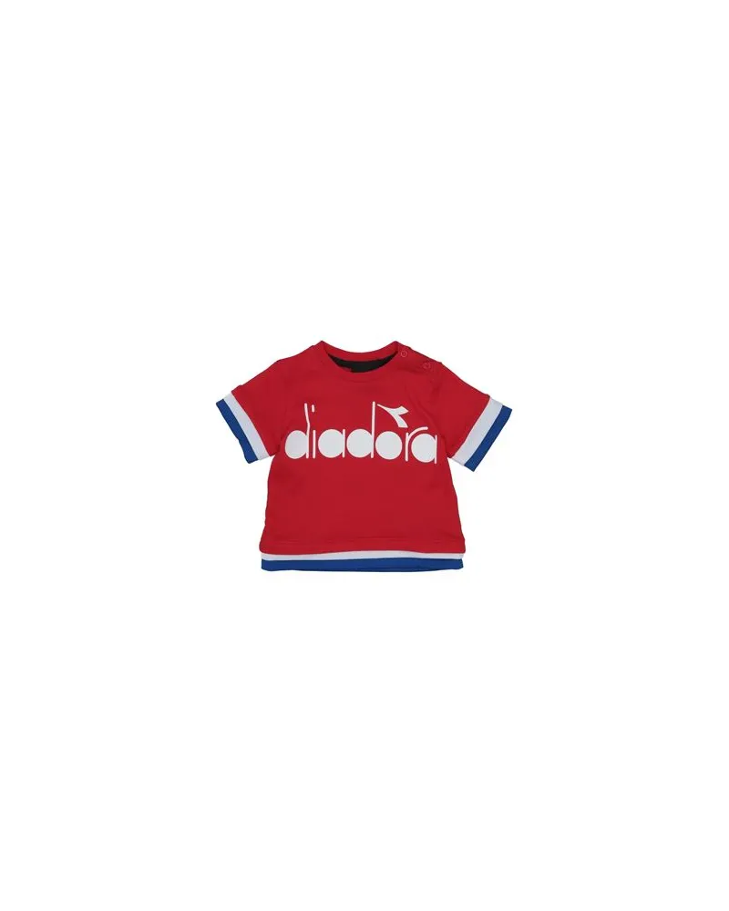 Diadora TOPS - T-shirtsauf YOOX.COM Rot