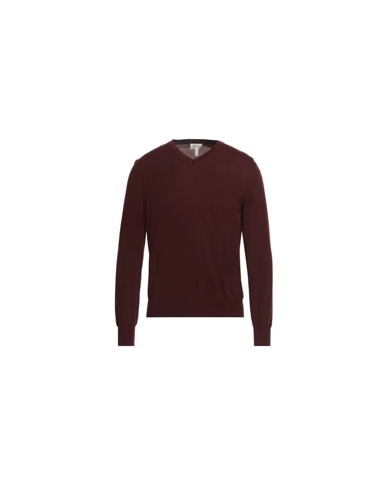 Brioni STRICKWAREN - Pulloverauf YOOX.COM Bordeaux