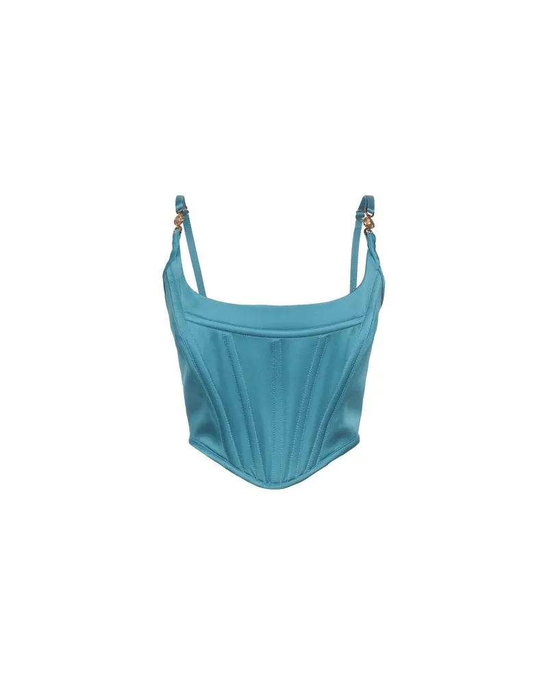 Versace TOPS - Topsauf YOOX.COM Azurblau