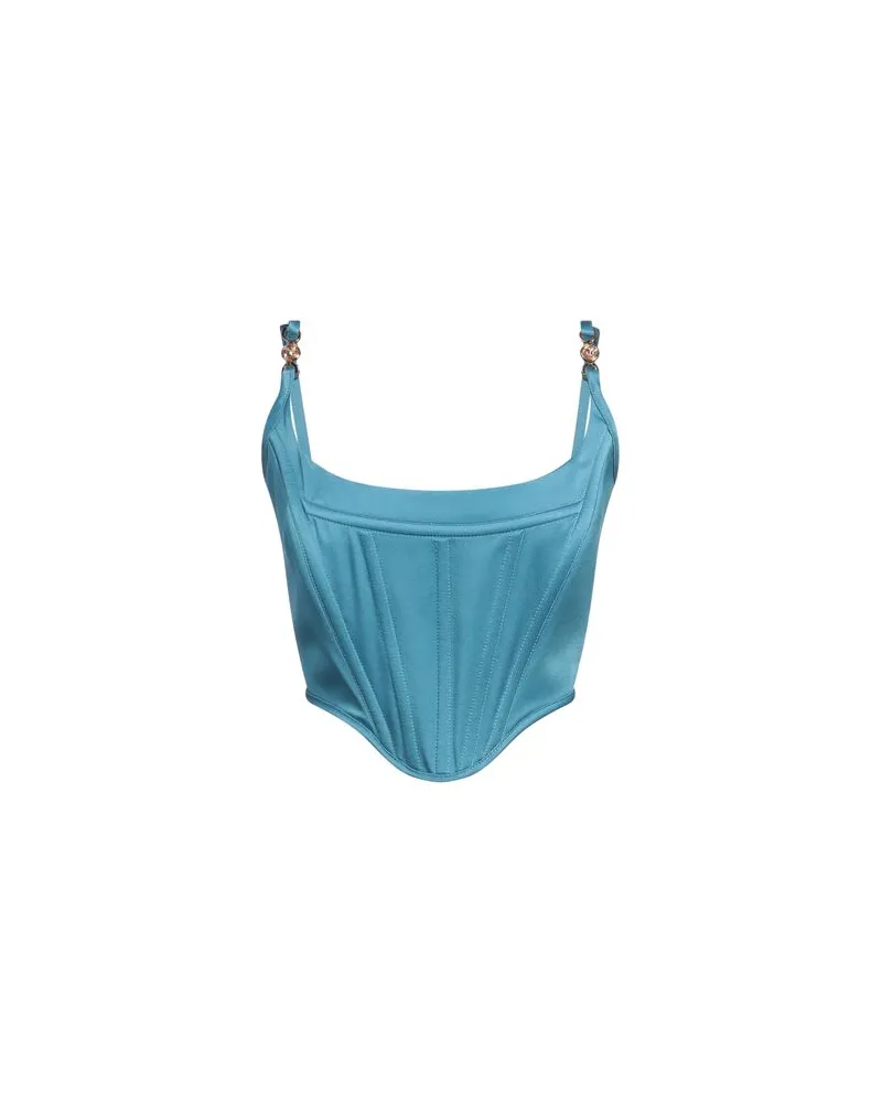 Versace TOPS - Topsauf YOOX.COM Hellblau