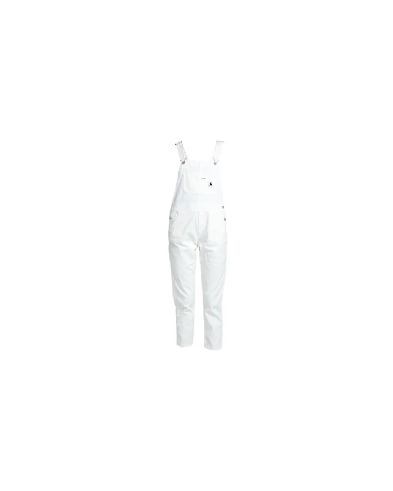 Carhartt WIP OVERALLS - Lange Overallsauf YOOX.COM Elfenbein