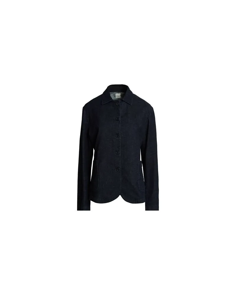120% Lino JACKEN & MÄNTEL - Jeansjacken/Mäntelauf YOOX.COM Blau