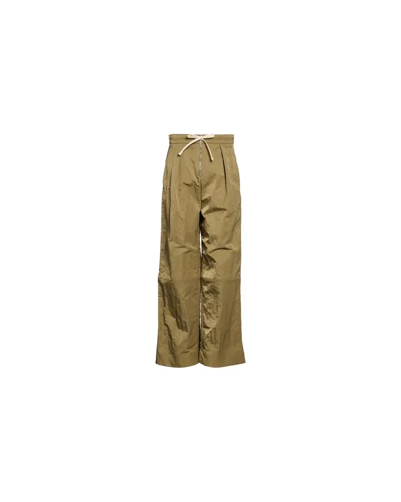 AMI Paris HOSEN & RÖCKE - Hosenauf YOOX.COM Militärgrün