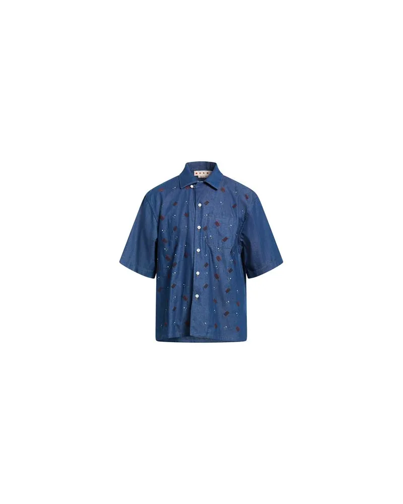 Marni TOPS - Jeanshemdenauf YOOX.COM Blau