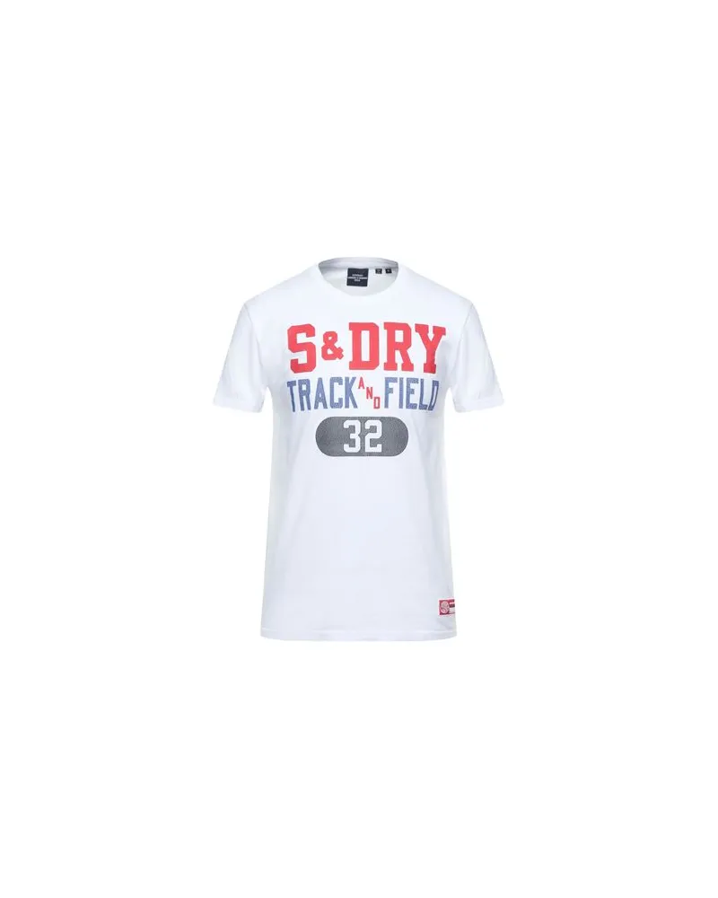 Superdry. TOPS - T-shirtsauf YOOX.COM Weiß