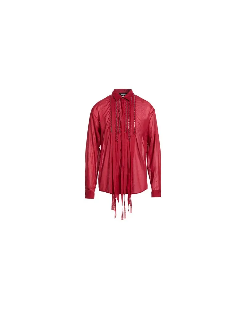 Dsquared2 TOPS - Hemdenauf YOOX.COM Ziegelrot