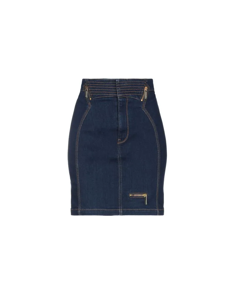 Versace Jeans HOSEN & RÖCKE - Jeansröckeauf YOOX.COM Blau