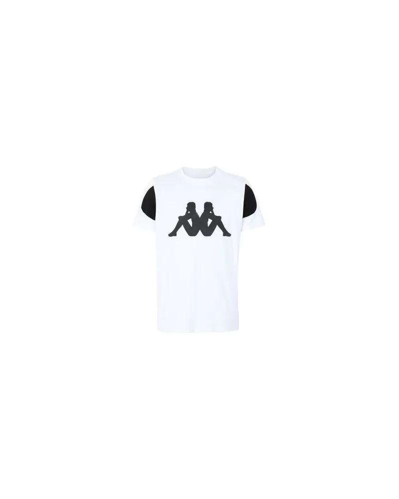 Kappa KONTROLL TEE MAN   - TOPS - T-shirtsauf YOOX.COM Weiß