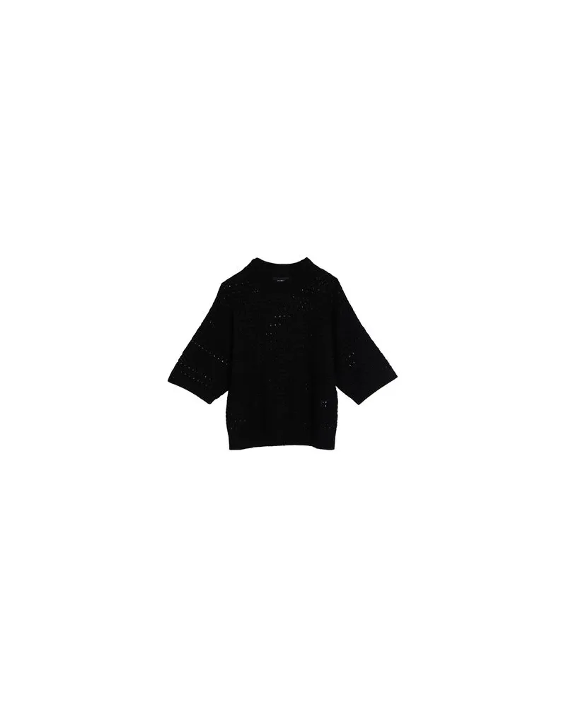 Alpha Studio STRICKWAREN - Pulloverauf YOOX.COM Schwarz