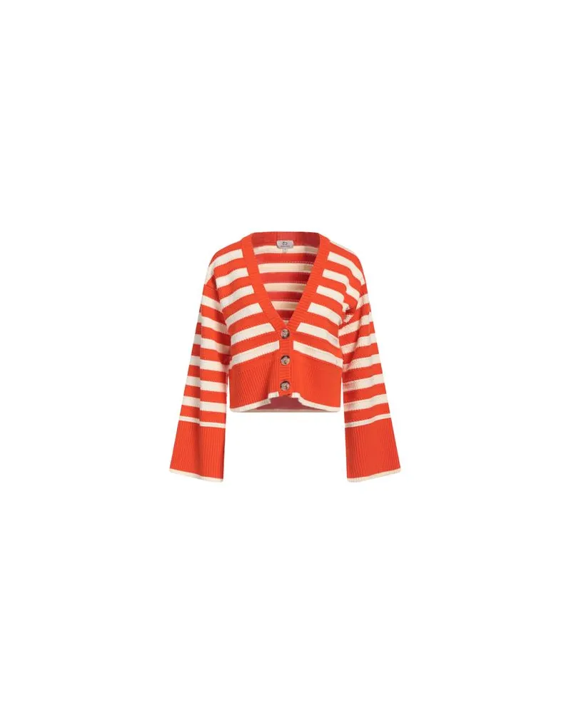 Woolrich STRICKWAREN - Strickjackenauf YOOX.COM Orange
