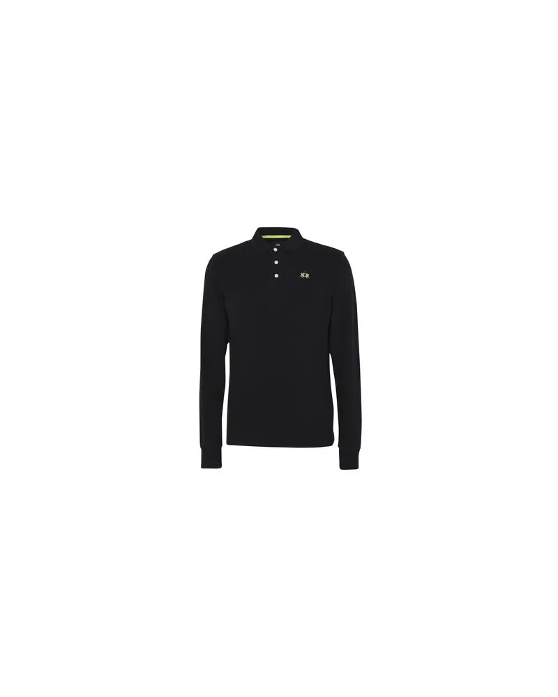 La Martina TOPS - Poloshirtsauf YOOX.COM Schwarz