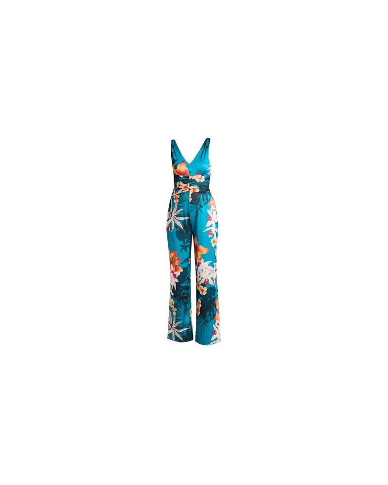 Guess OVERALLS - Jumpsuitsauf YOOX.COM Aquamarin