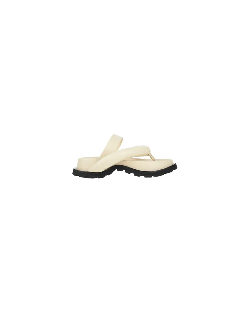 Jil Sander SCHUHE - Zehentrennerauf YOOX.COM Elfenbein