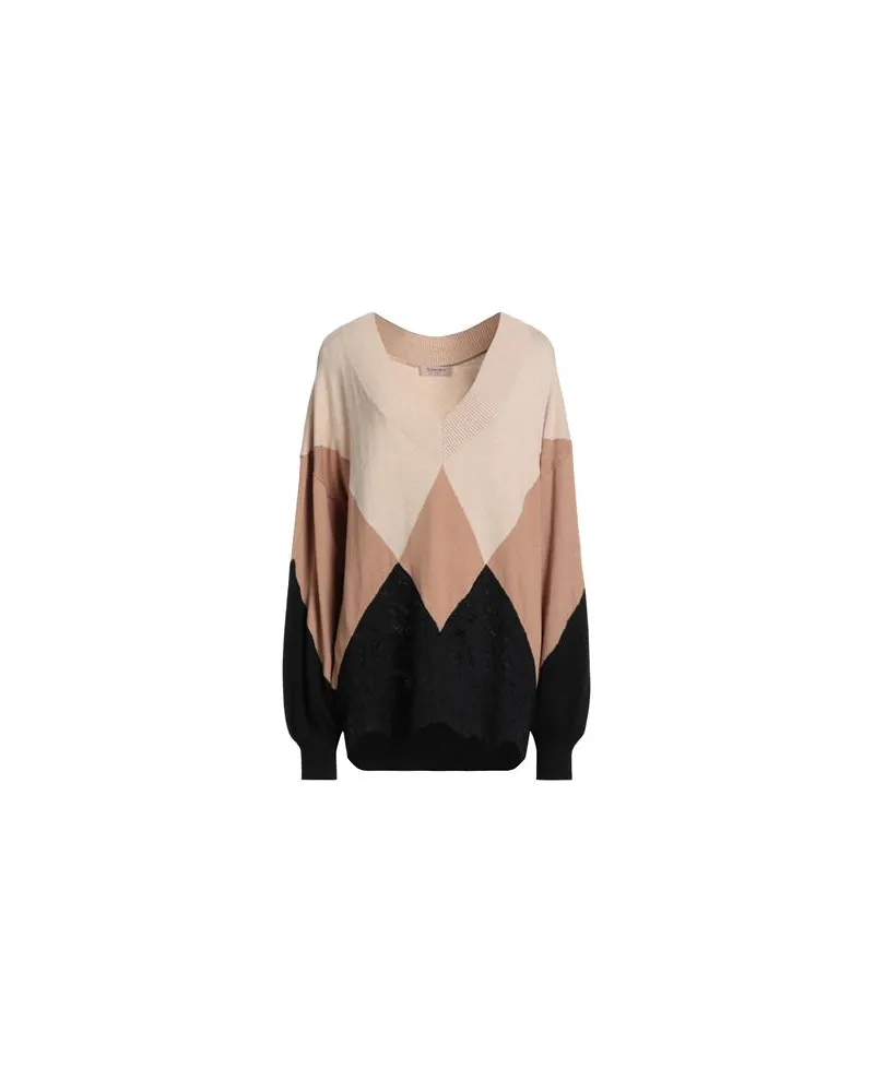 Twin-Set STRICKWAREN - Pulloverauf YOOX.COM Beige