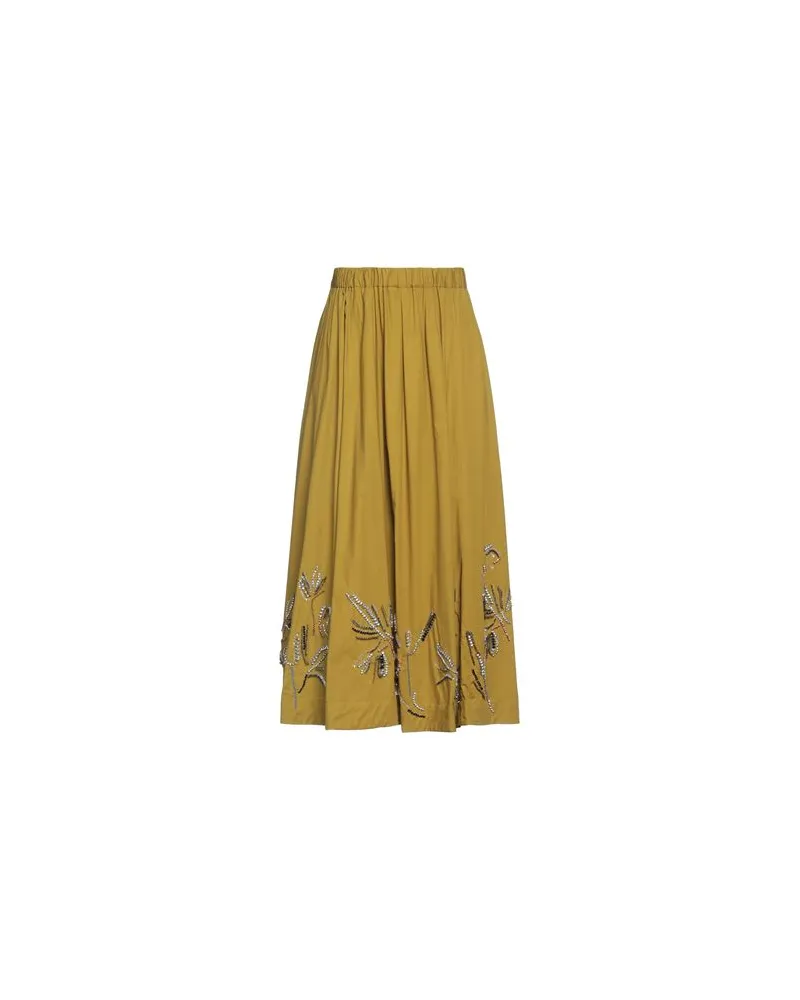 forte_forte HOSEN & RÖCKE - Midi-Röckeauf YOOX.COM Militärgrün