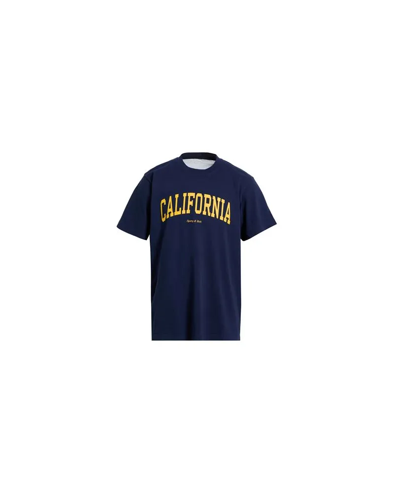 SPORTY & RICH TOPS - T-shirtsauf YOOX.COM Marineblau