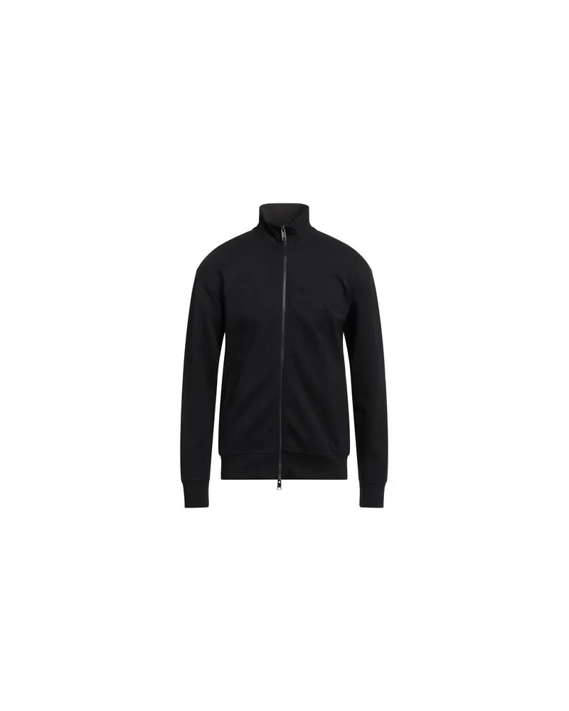 Armani Exchange TOPS - Sweatshirtsauf YOOX.COM Schwarz