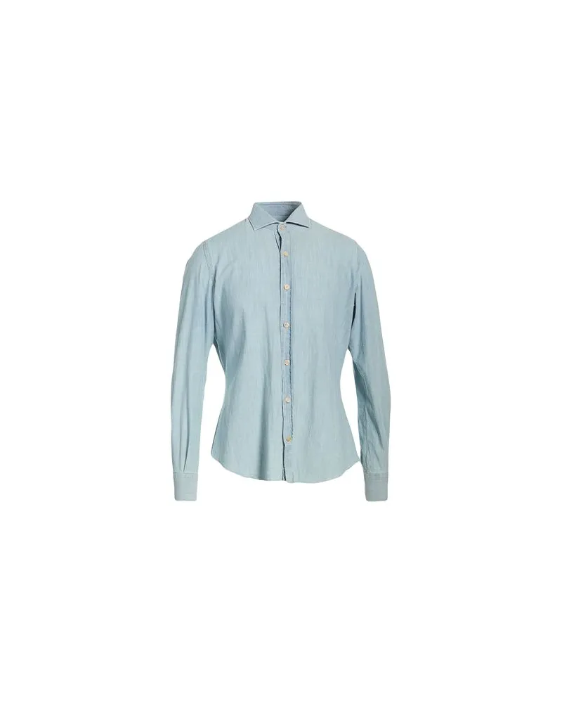 Eleventy TOPS - Jeanshemdenauf YOOX.COM Blau