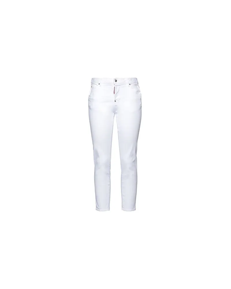 Dsquared2 HOSEN & RÖCKE - Jeanshosenauf YOOX.COM Weiß
