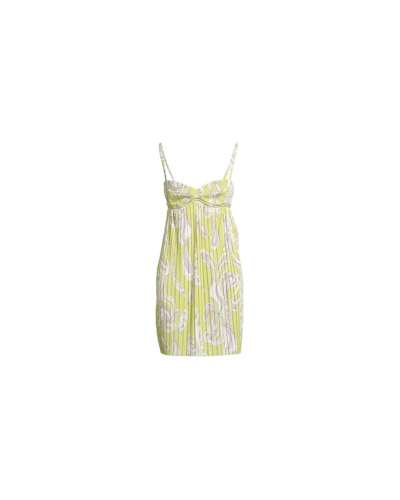 Emilio Pucci KLEIDER - Mini-Kleiderauf YOOX.COM Säuregrün