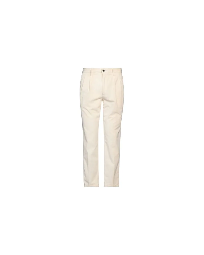 Incotex SLACKS BY SLOWEAR	 - HOSEN & RÖCKE - Hosenauf YOOX.COM Cremeweiß