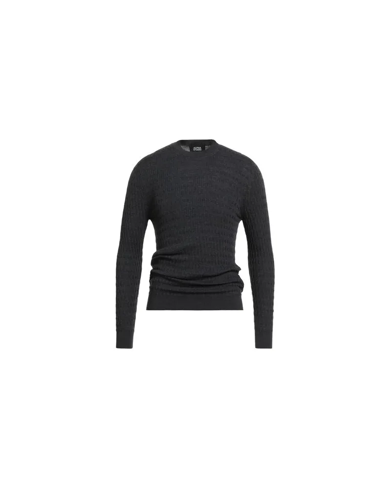 Alpha Studio STRICKWAREN - Pulloverauf YOOX.COM Braungrau