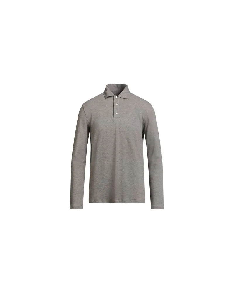 Isaia TOPS - Poloshirtsauf YOOX.COM Hellgrau