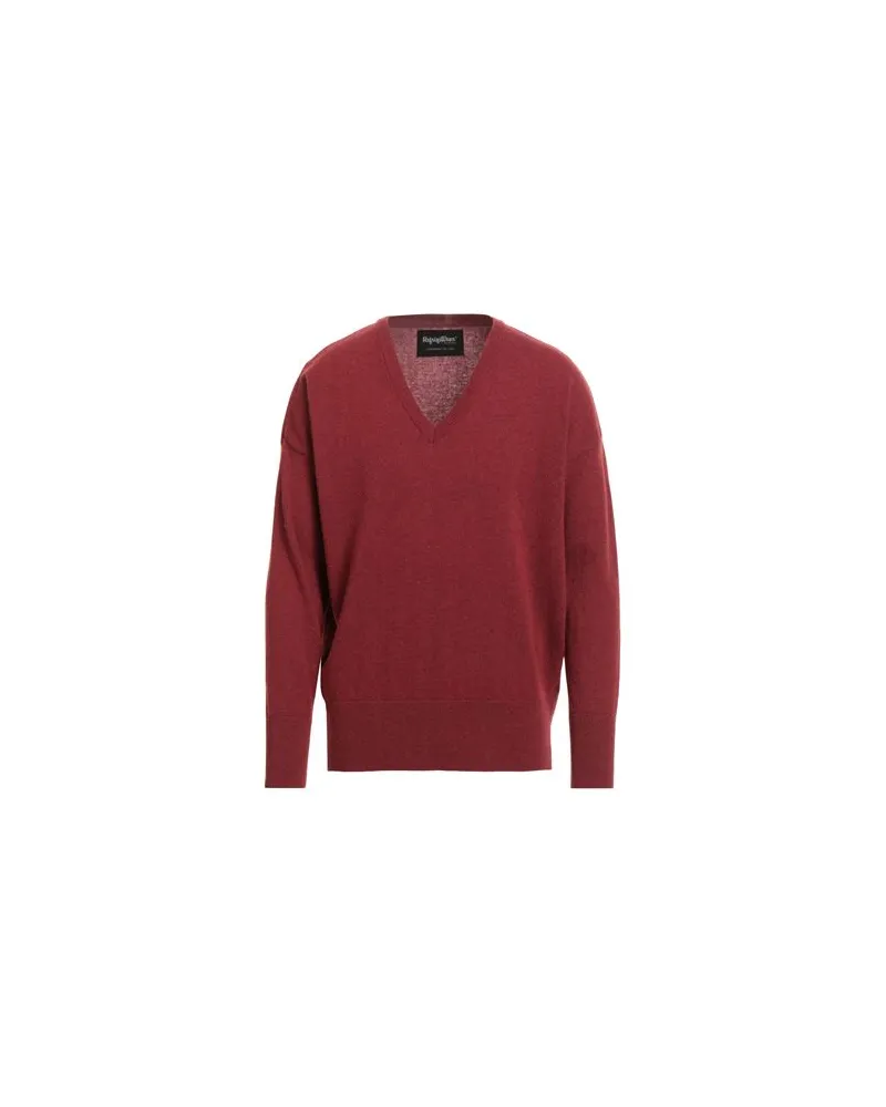 RefrigiWear STRICKWAREN - Pulloverauf YOOX.COM Ziegelrot
