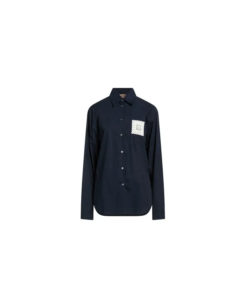 N° 21 TOPS - Hemdenauf YOOX.COM Marineblau