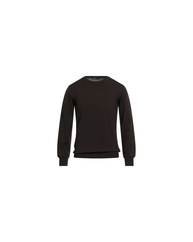 ManOnTheBoon STRICKWAREN - Pulloverauf YOOX.COM Schokobraun