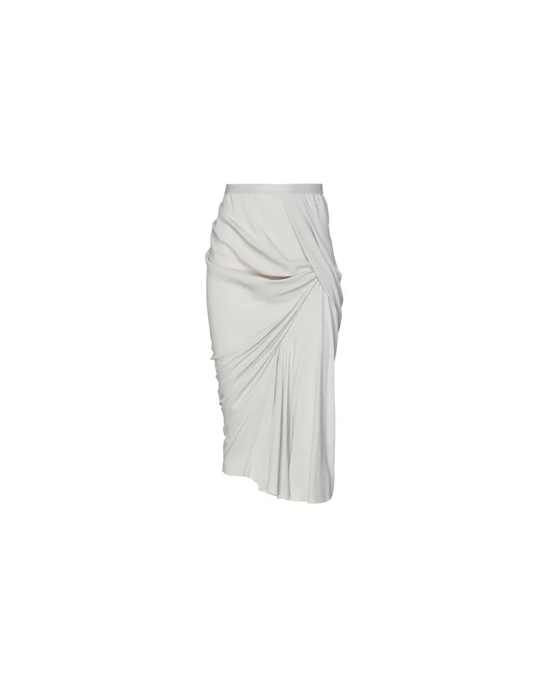 Rick Owens HOSEN & RÖCKE - Midi-Röckeauf YOOX.COM Hellgrau