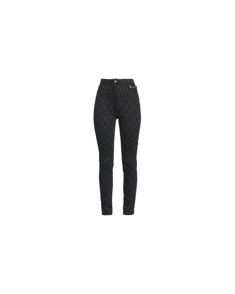 Elisabetta Franchi HOSEN & RÖCKE - Jeanshosenauf YOOX.COM Schwarz
