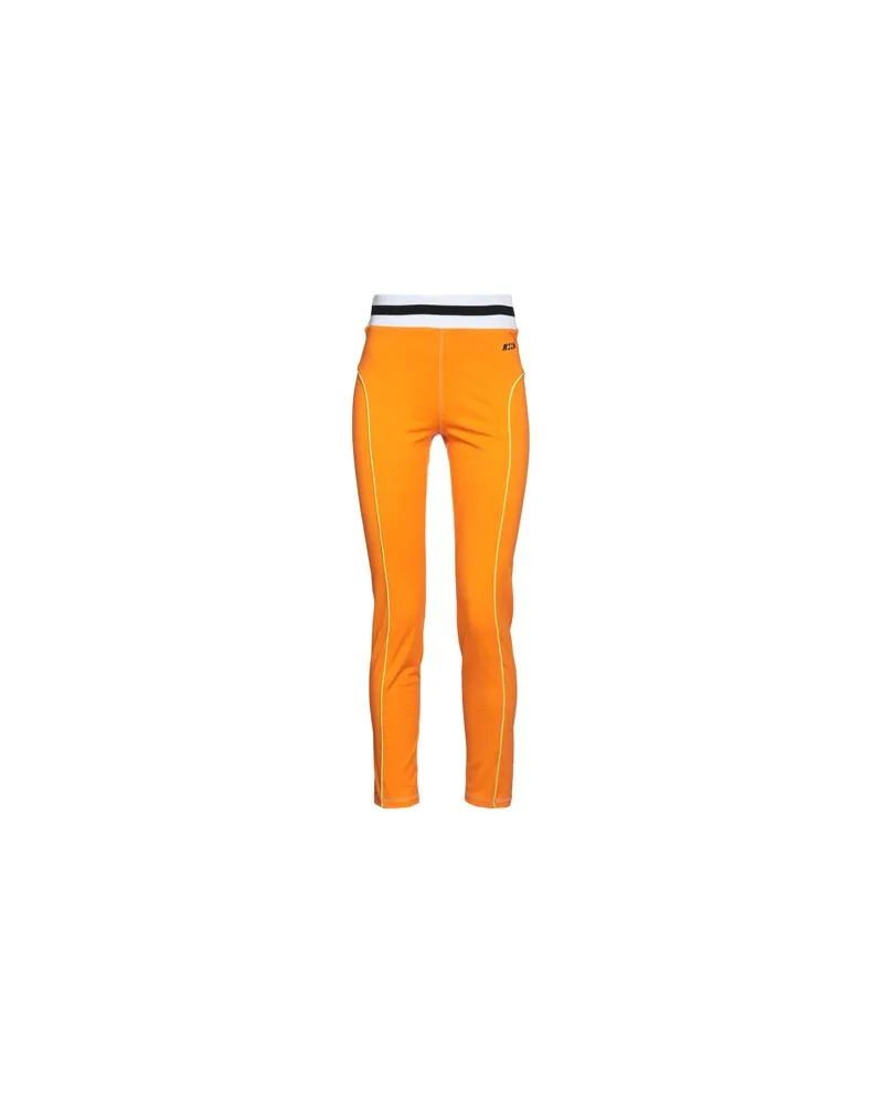 MSGM ACTIVE - HOSEN & RÖCKE - Leggingsauf YOOX.COM Orange