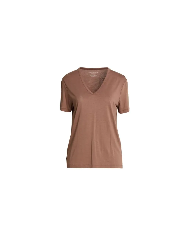 Majestic TOPS - T-shirtsauf YOOX.COM Hellbraun