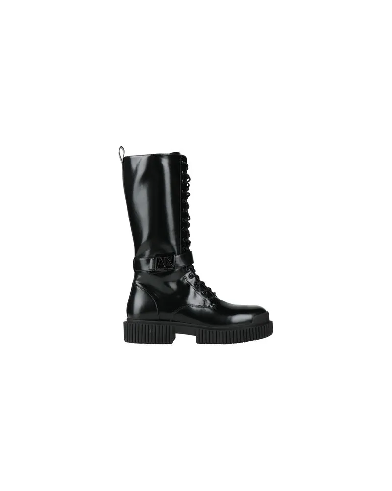 Armani Exchange SCHUHE - Stiefelauf YOOX.COM Schwarz
