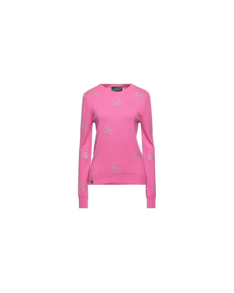 Philipp Plein STRICKWAREN - Pulloverauf YOOX.COM Fuchsia