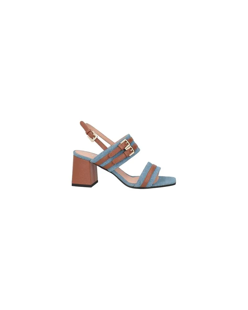 Pollini SCHUHE - Sandalenauf YOOX.COM Blau